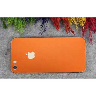 Skin dán nhũ cam iPhone 5