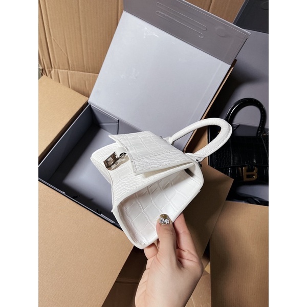 Túi balen vân rắn hàng box 2 lớp siêu sang size 20cm - 22cm chuẩn sịn 5465# - 5466#