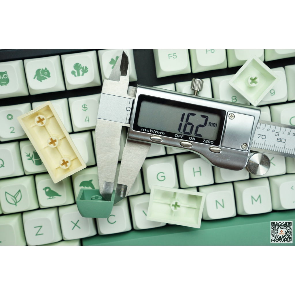 Keycap Garden PBT profile XDA in dyesub 144 nút cho bàn phím cơ layout 108/104/98/87/84/75/68/64/61