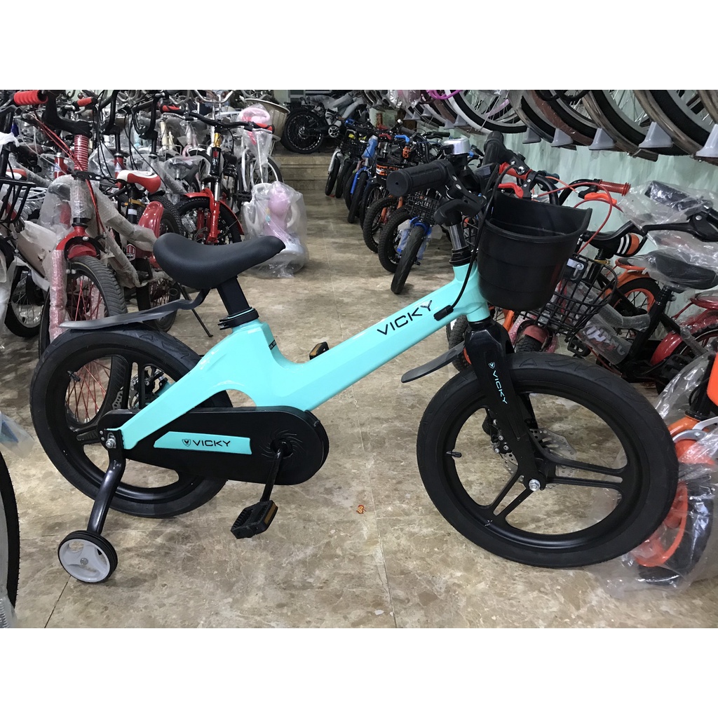 Xe đạp trẻ em chính hãng VICKY VK cho bé từ 3 tuổi, xe ba bánh cho bé giá rẻ loại 14,16,18 inch - GIANG SON BIKE.