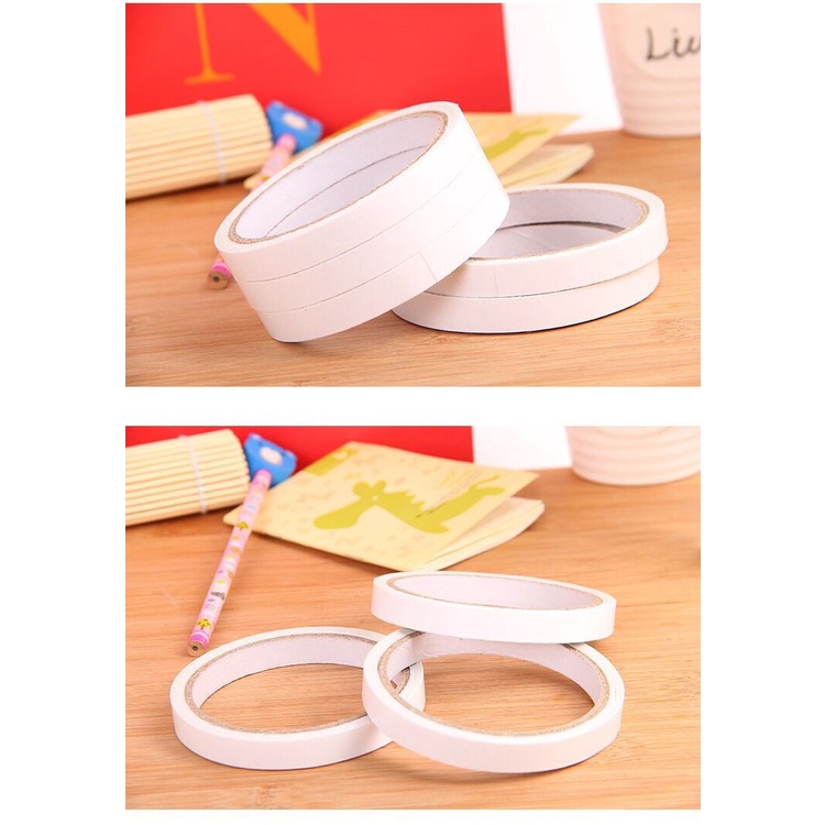 Băng dính 2 mặt loại 1cm, đồ dùng học tập BD3