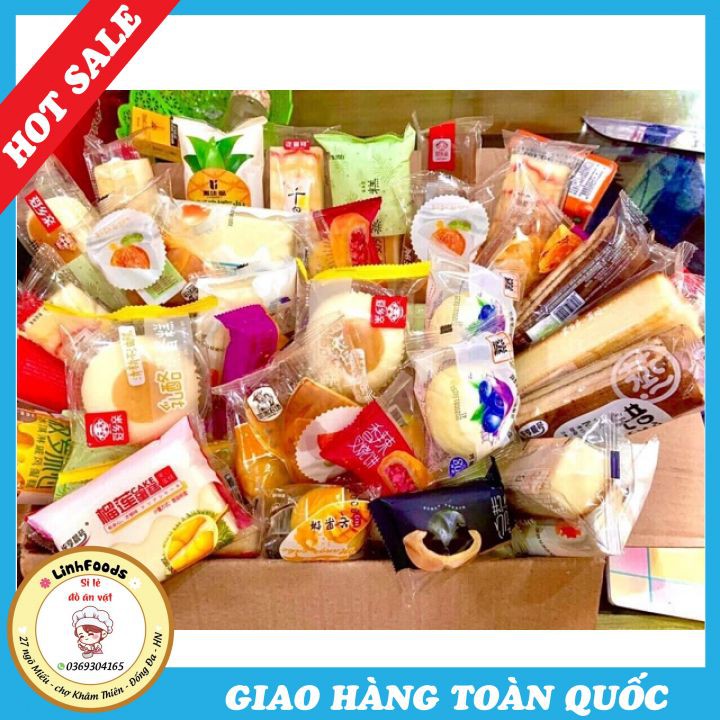 Bánh Đài Loan Mix Đủ Vị 1Kg/ Bánh Mix Date Mới