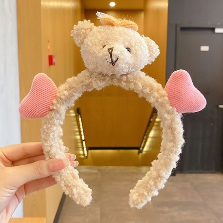 Băng đô rửa mặt hình chú gấu dễ thương đáng yêu dành cho nữ