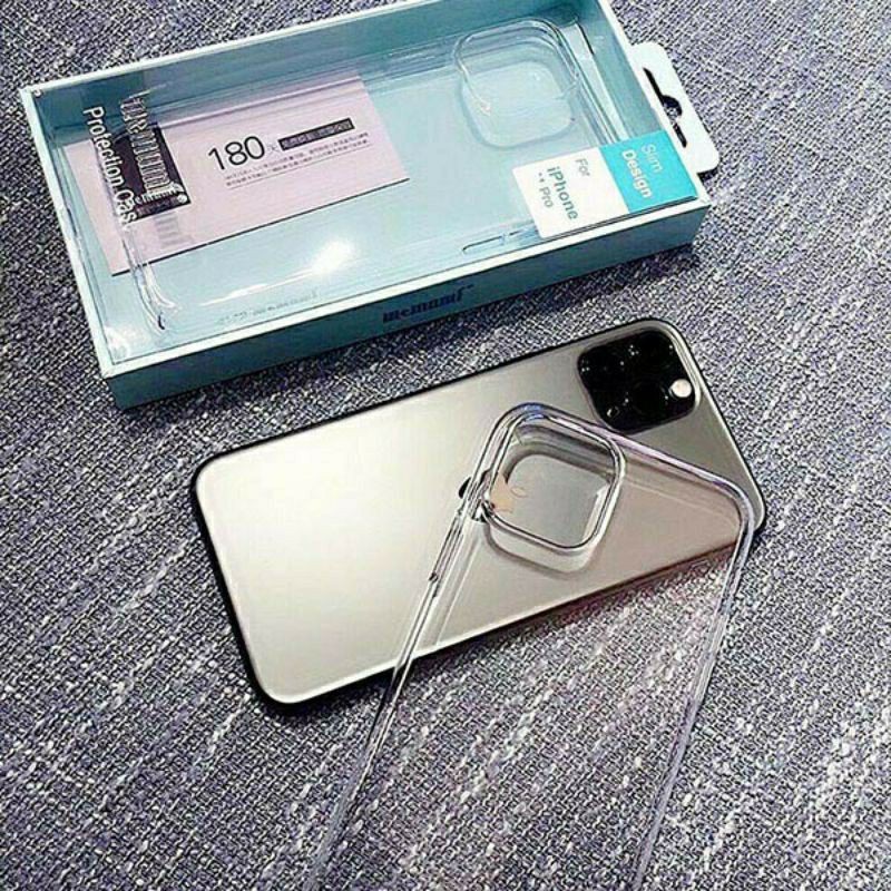 Ốp lưng trong suốt Memumi Clear cho IPhone 14 promax/14 pro/14/13promax/13/13 pro/12ProMax / 12 Pro/11/11 pro / 11 mmaxx