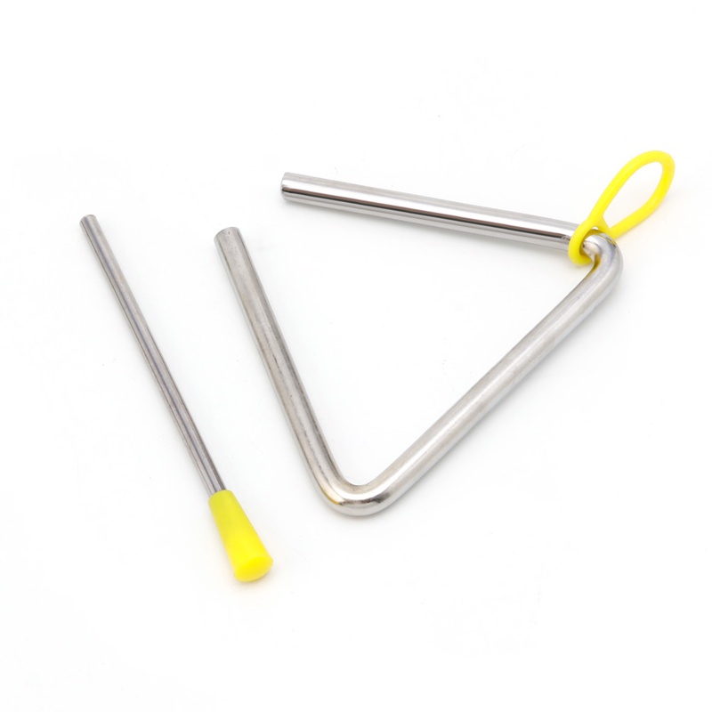 Bộ Nhạc Cụ Gõ Hình Tam Giác Bằng Sắt Dành Cho Trẻ Em