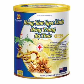 [hàng chính hãng 900gram] hồng sâm ngọc linh đông trùng hạ thảo