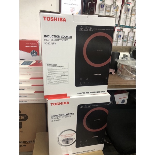 Bếp điện từ đơn Toshiba IC-20S1PV / IC-20S2PV / IC-20S3PV - Mới 100%, chính hãng mẫu mới