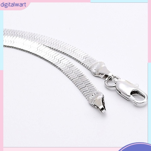 Dây Chuyền Mạ Bạc Kiểu Dáng Đơn Giản Thời Trang