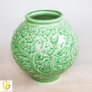 Bình hoa sứ vân rồng
