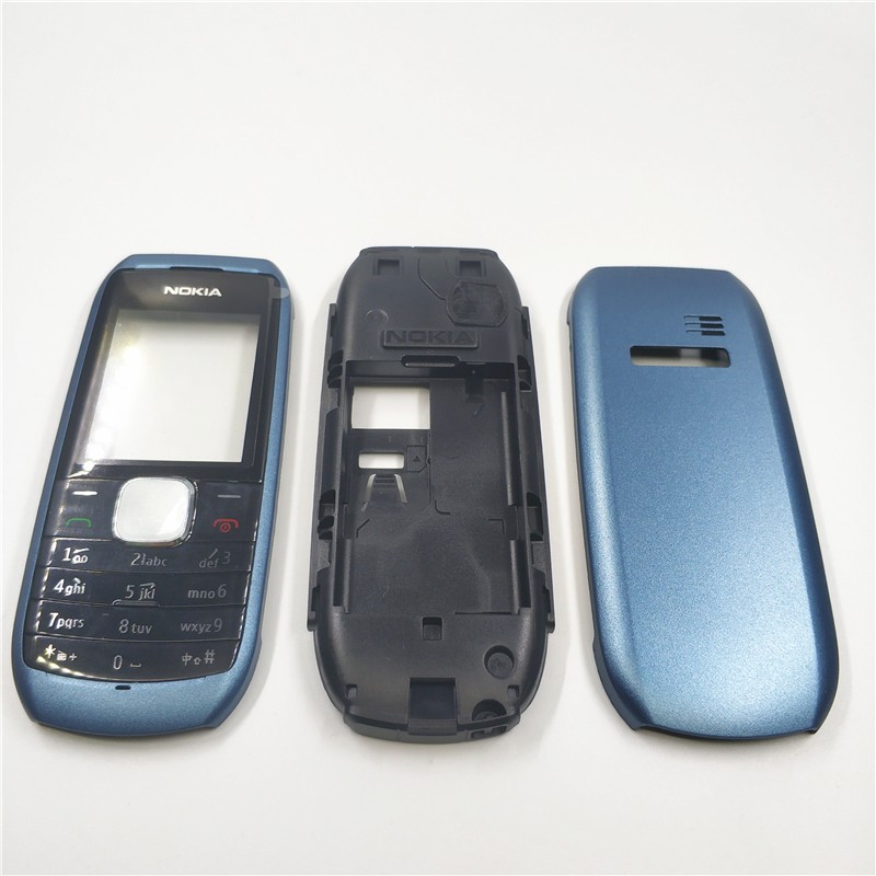 Ốp điện thoại hoàn chỉnh mới + bàn phím cho Nokia 1800