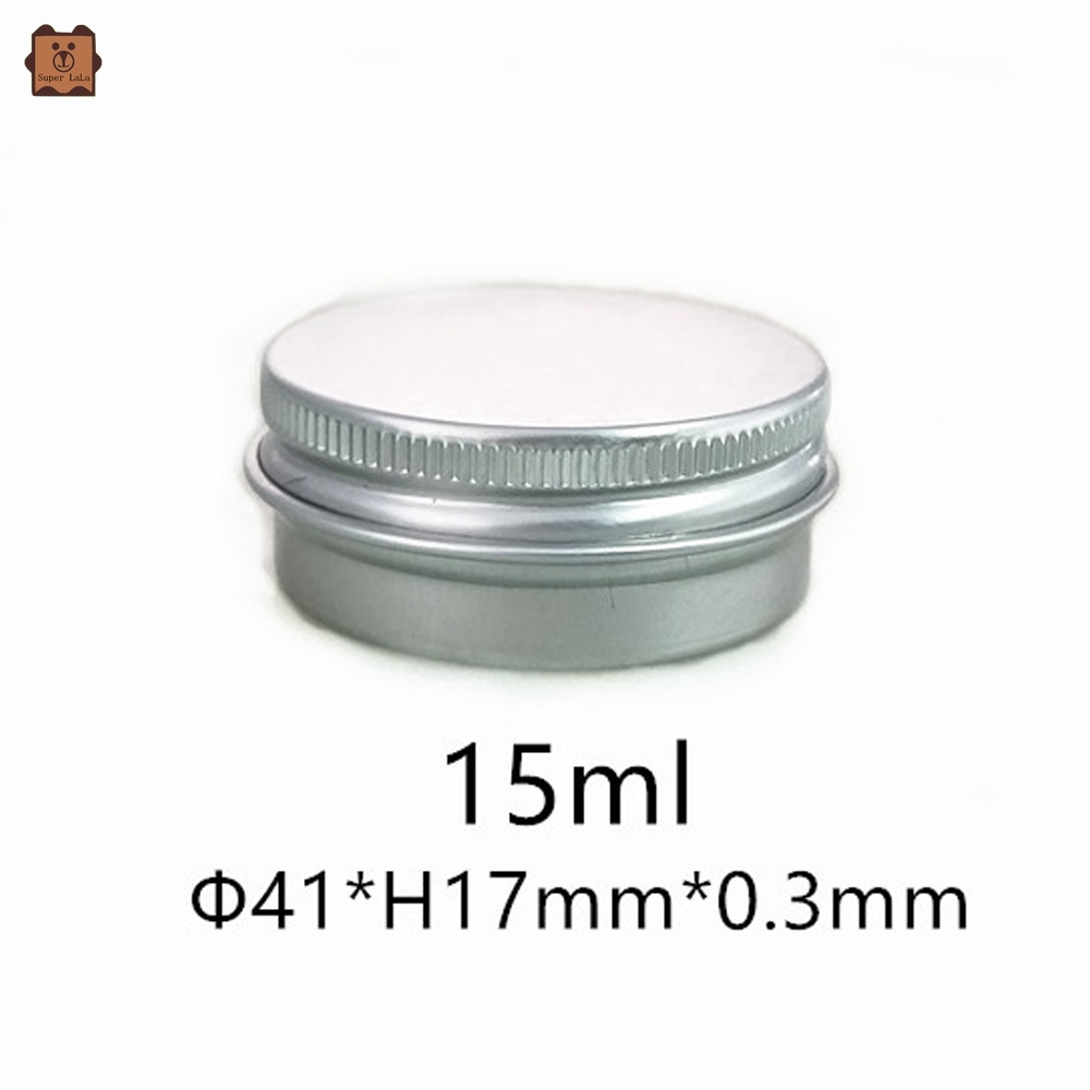 [Hàng mới về] Hộp thiếc tròn dùng đựng phấn trang điểm 17*41mm tiện dụng