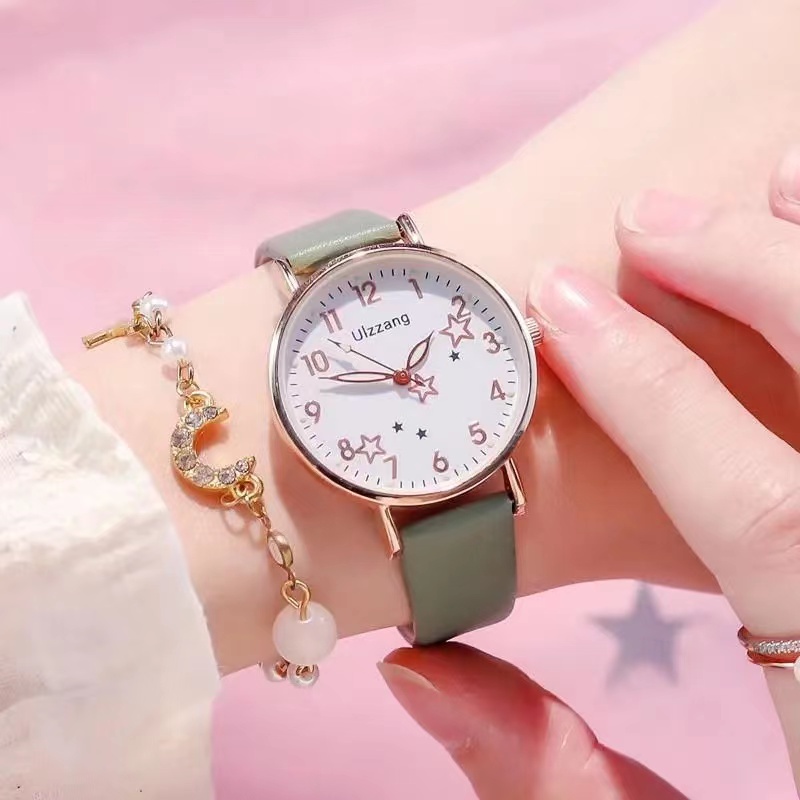 Đồng hồ đeo tay chống nước dạ quang đơn giản thời trang Hàn Quốc cho nữ/ Lắc tay/ Hộp đựng bán lẻ | BigBuy360 - bigbuy360.vn