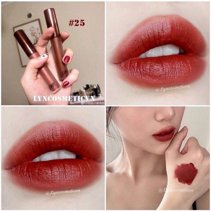 Son kem BBIA Last Velvet Lip Tint Màu 25 [ Chính hãng]