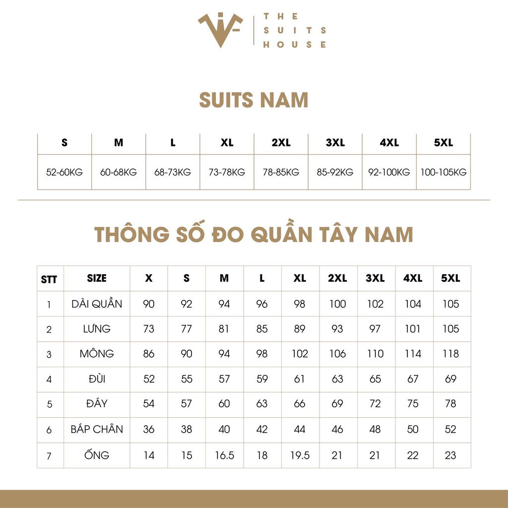 Bộ Vest Nam The Suits House Kẻ Caro 1 Khuy 2 Túi