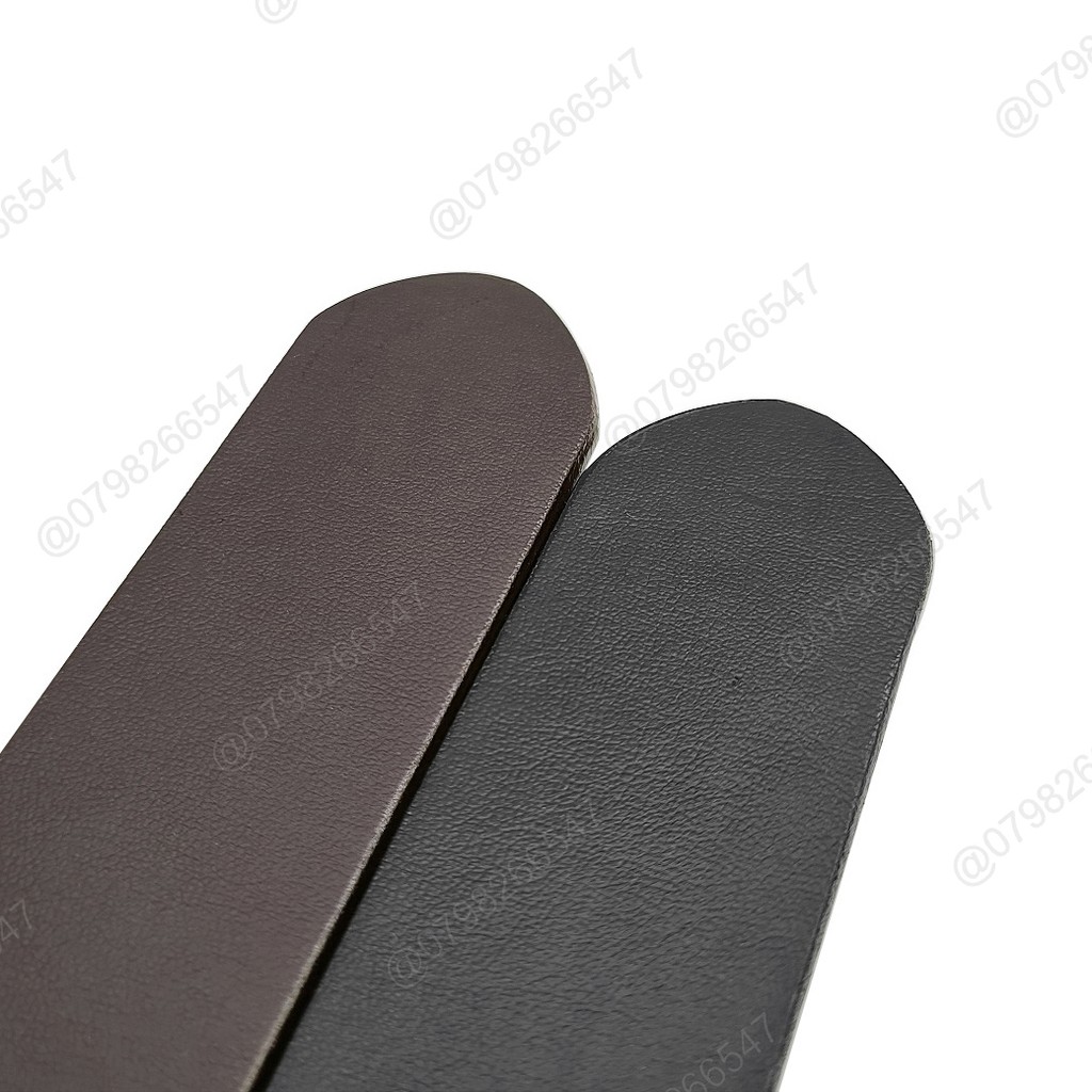 Thắt lưng nam cao cấp da PU DHM-164 | Đầu khóa kim màu trắng bạc | Bảo hành 12 tháng