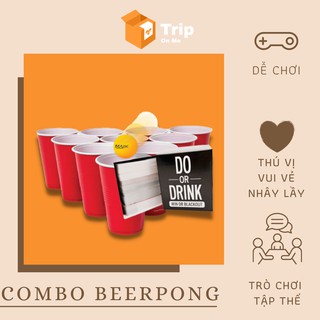 Bộ đồ chơi beer pong / đại tiệc bia cùng bạn bè