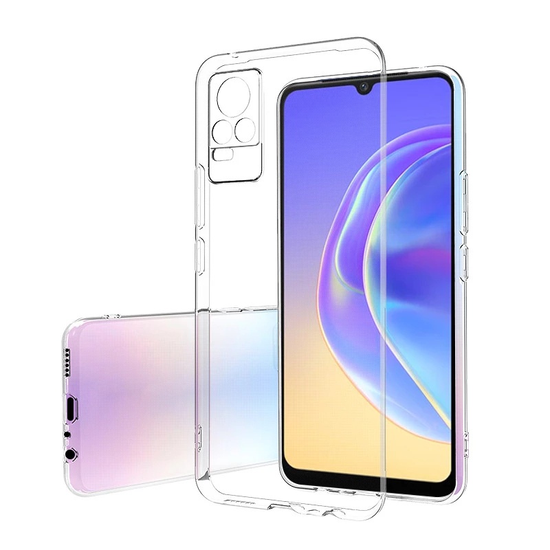 Ốp Điện Thoại TPU Mềm Trong Suốt Cho VIVO Y17s Y02s Y16 Y22 Y22s Y77 Y76 5G Y74s Y76s Y15a Y15s Y33s Y21 Y21s Y21T Y33T Y12a Y3s Y1s Y51 2020 Y17 Y15 Y12 Y19 Y11 2019 Y30 Y50 Y11s Y12s Y20 Y20i Y20s G Y31 2021