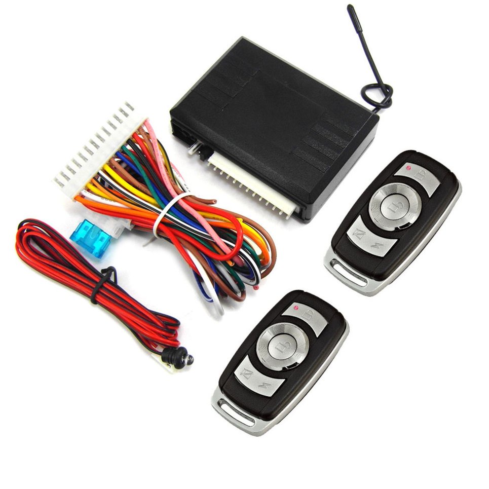 Car Keyless Entry System Universal 12V Car Anti-theft Door Remote Lock