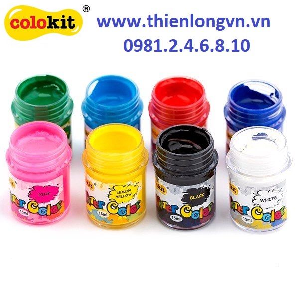 Màu nước Thiên Long 8 màu Colokit WACO-03