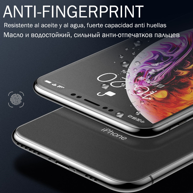 Miếng Dán chống vân tay Cho iPhone 13 12 11 Pro Max X Xs Xr 6 6s 7 8 Plus