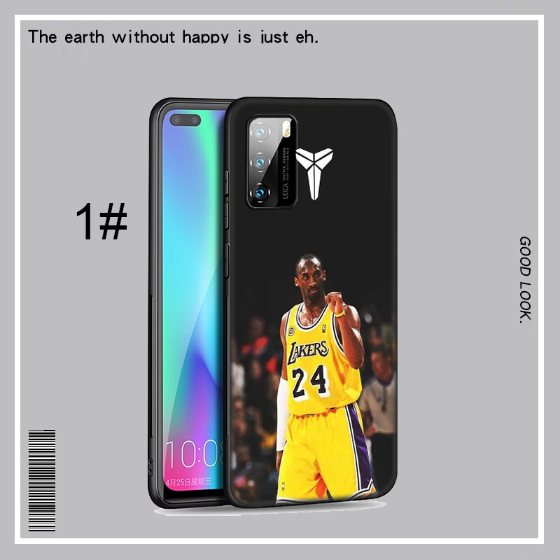 Ốp điện thoại mềm in hình Kobe Bryant 24 8 16MB cho Huawei Mate 30 20 10 Nova Lite Pro P Smart Z/2021