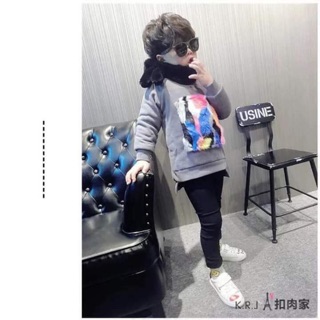 Set áo khoác ng lớn + kid