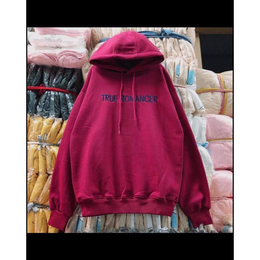 Áo đôi nam nữ Hoodie nỉ mặc mùa đông Unisex chữ Romancer ( Hàng loại đẹp)