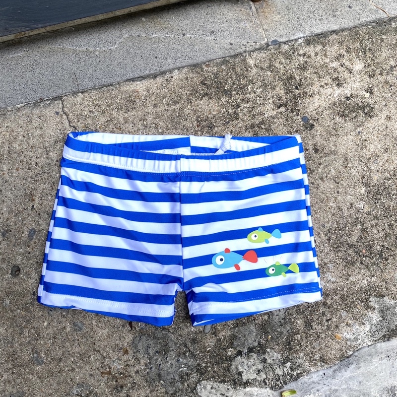 Quần bơi họa tiết mùa hè cho bé Q774