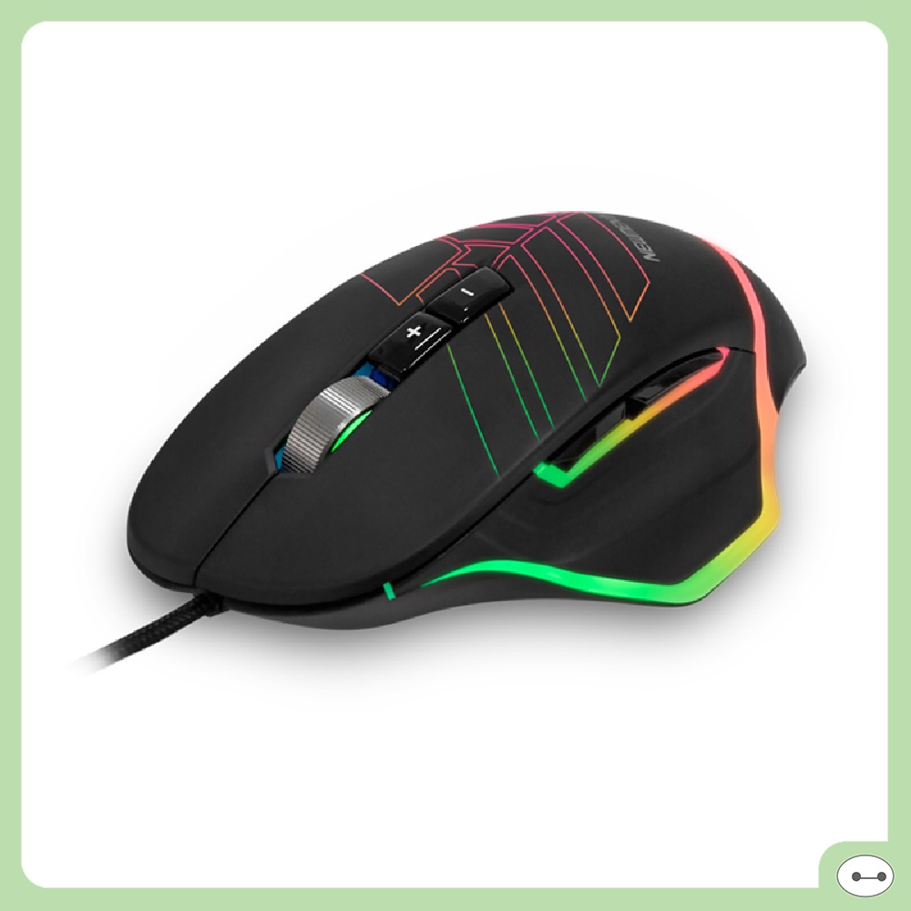 CHUỘT GAMING NEWMEN GX7 PRO LED RGB CHÍNH HÃNG
