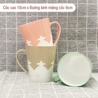 Cốc nhựa phíp uống nước phối màu cao cấp -GD257