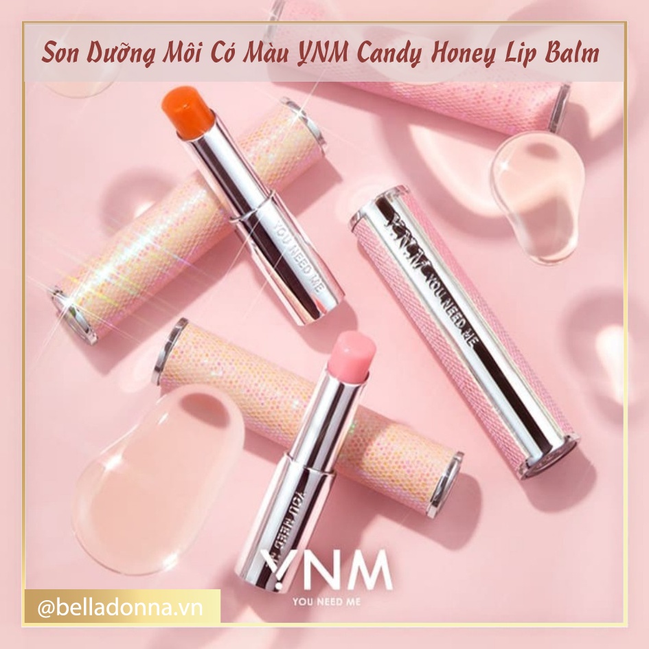 Son Dưỡng Môi Có Màu YNM Candy Honey Lip Balm 3.5g