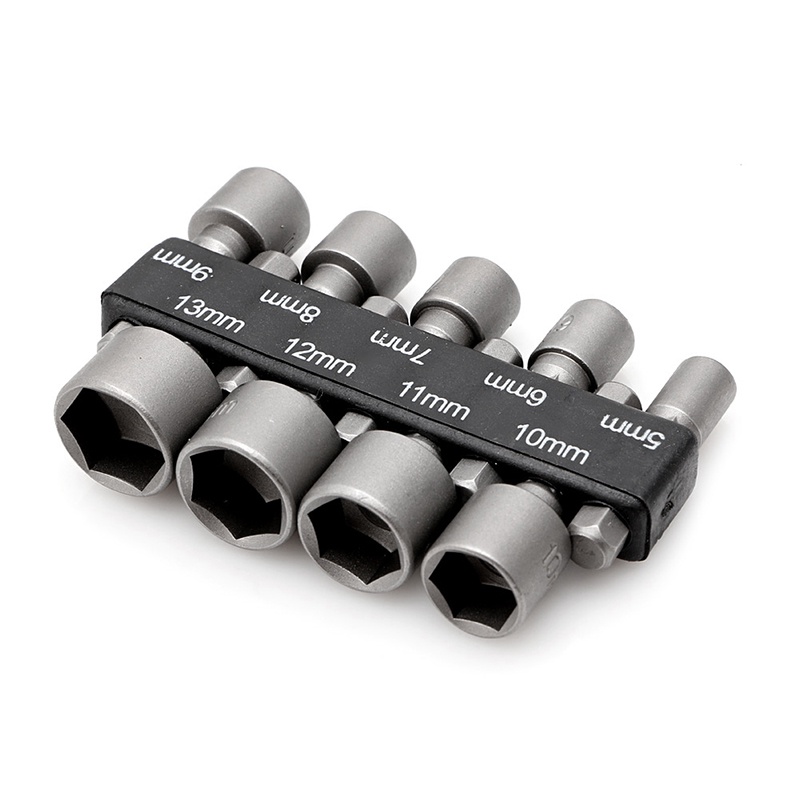 Bộ 9 đầu mũi khoan lục giác 5-13mm 1/4"