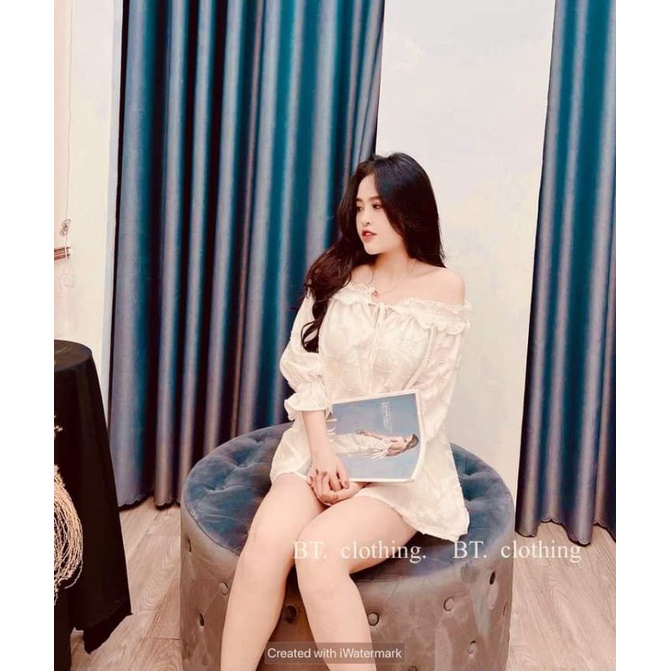 💢💢Áo trễ vai hoa hot dã mannn 💥💥💥