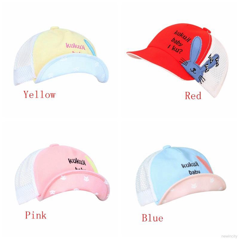 Nón chơi bóng chày bằng cotton thoáng khí dùng cho trẻ nhỏ