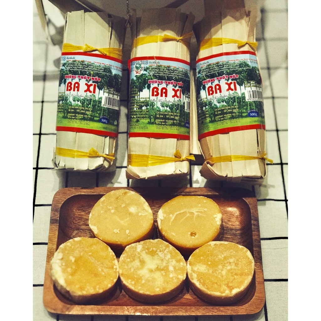 ĐƯỜNG THỐT NỐT BAXI - DẠNG BÁNH 500G