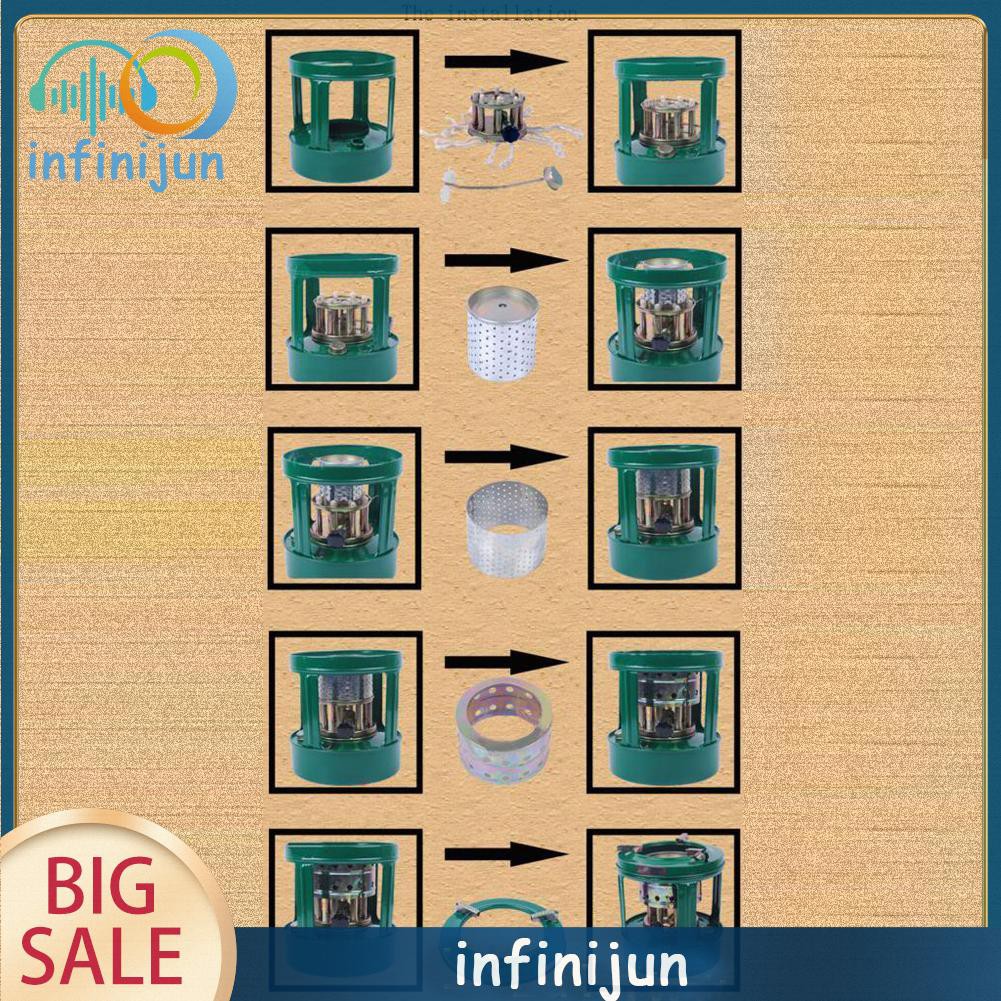 Bếp Dầu Dã Ngoại 8 Bấc