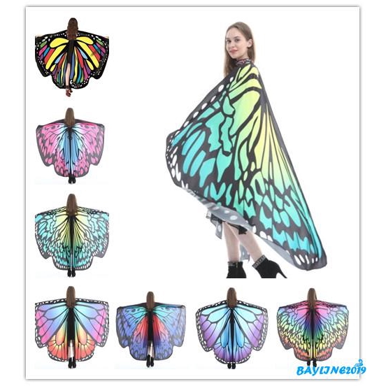 Khăn Choàng Hình Cánh Bướm Lớn Vui Nhộn Cho Nữ | BigBuy360 - bigbuy360.vn