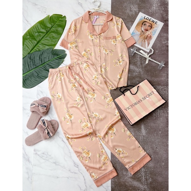 Bộ lụa hoa anh đào