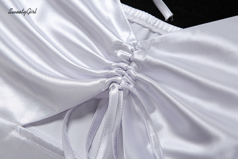 Áo Nữ Dáng Ôm Cổ Chữ V Màu Trơn Thời Trang