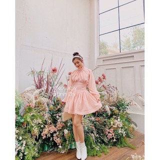 váy xoè tay bồng công chúa