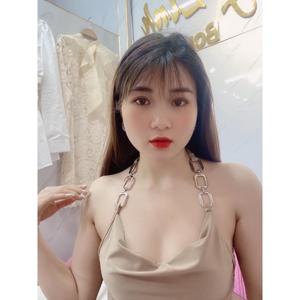 ÁO YẾM XÍCH RÚT EO