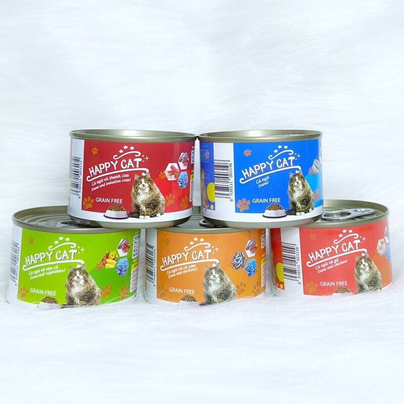 [Rẻ vô địch] [Có sẵn] Pate Happy Cat 160gr cho mèo