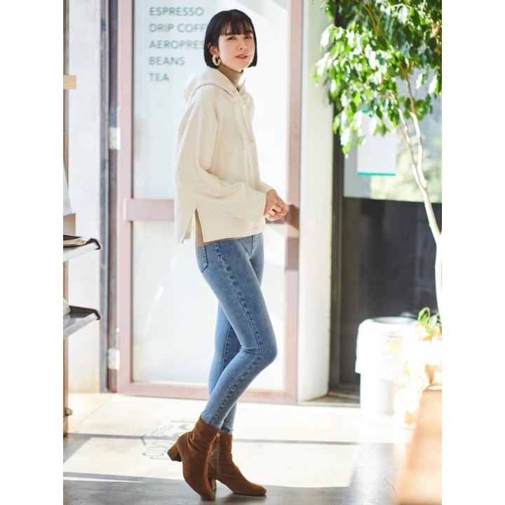 Hàng xuất khẩu - Quần tregging denim jeans Un1 xuất khẩu