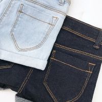 Quần Short jean Kiabi Bé gái