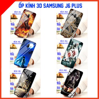 Ốp lưng SAMSUNG J6 PLUS kính 3D thế hệ mới đẳng cấp, đa dạng, lịch sự, mặt kính sắc nét