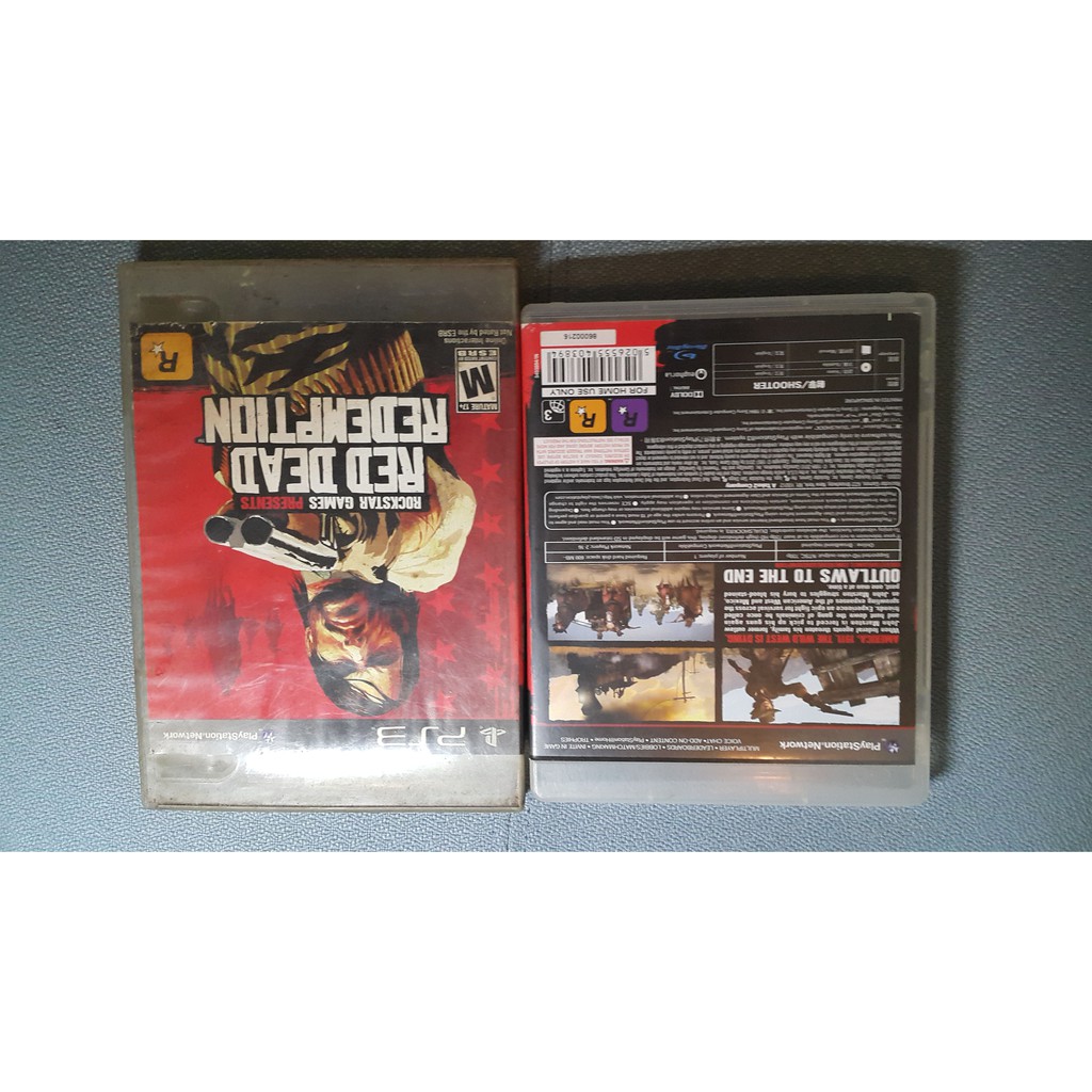 Đĩa game PS3 Red Dead Redemption hộp đầy đủ