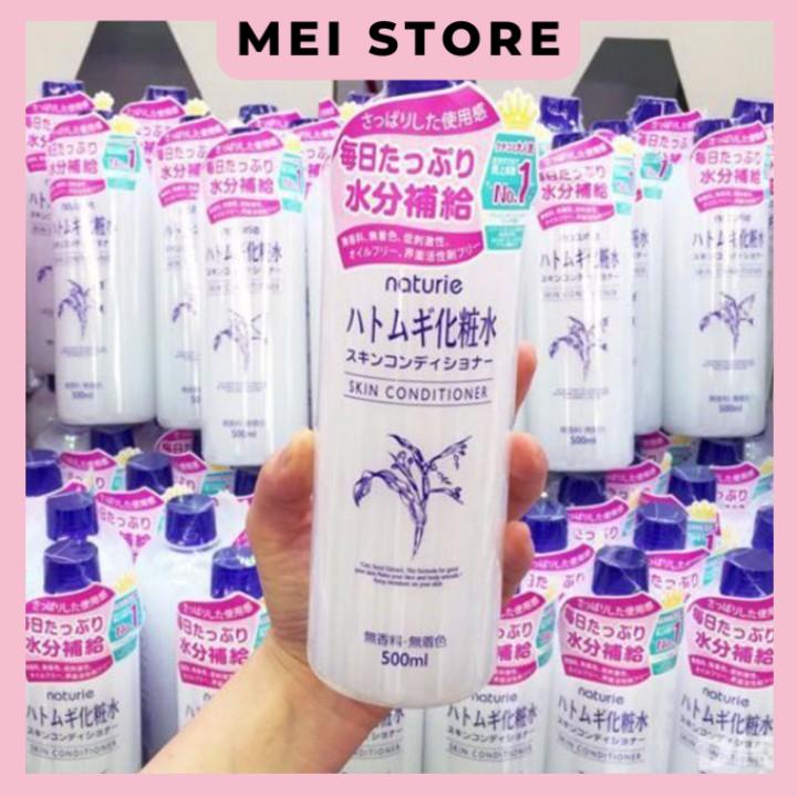 NƯỚC HOA HỒNG GẠO NHẬT BẢN Naturie HATOMUGI 500ML