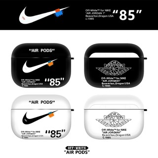 [Hàng Có Sẵn] Vỏ Bảo Vệ Hộp Sạc Tai Nghe Bluetooth Không Dây airpods pro/1/2 Họa Tiết NIKE Chống Thất Lạc
