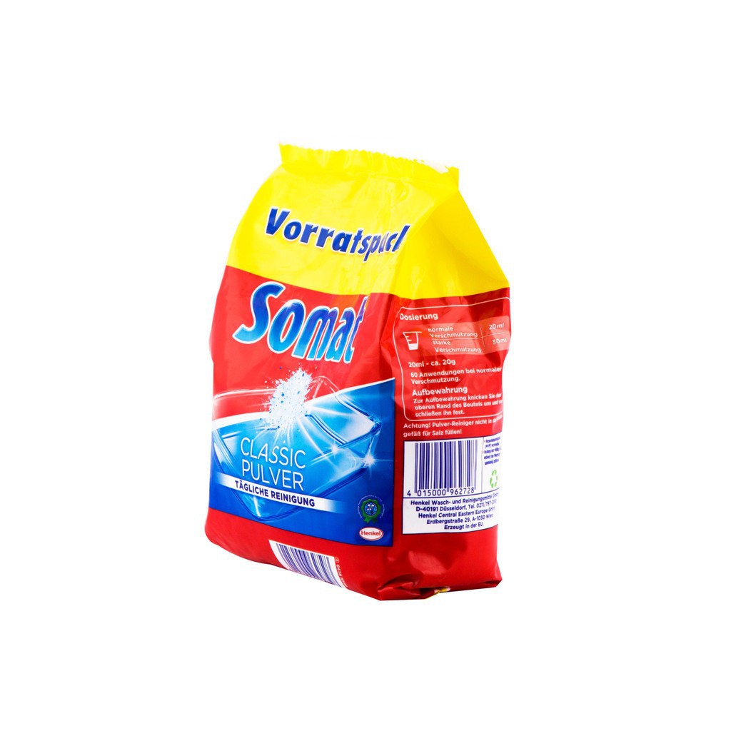Bột rửa bát Somat 1.2kg [KM thêm 3 viên somat]