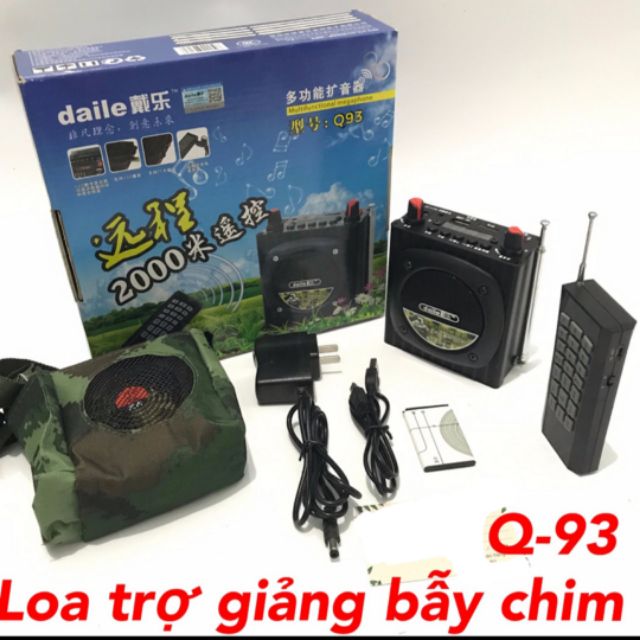 Loa trợ giảng - Loa bẩy chim dòng cao cấp Q93